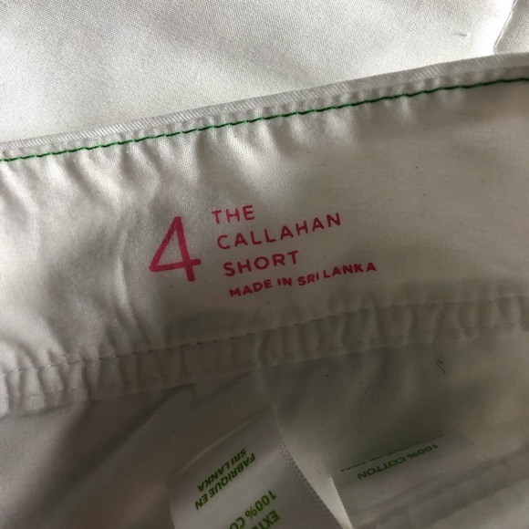 Lilly Pulitzer | 0 | White Callahan Shorts - Picture 2 of 5